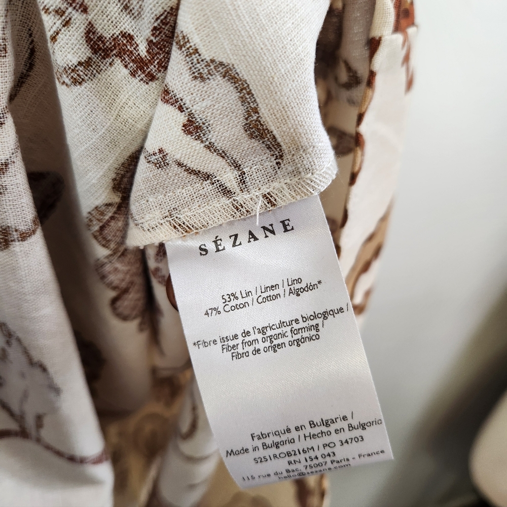 Sezane Raquel Midi Dress - Picture 10 of 11